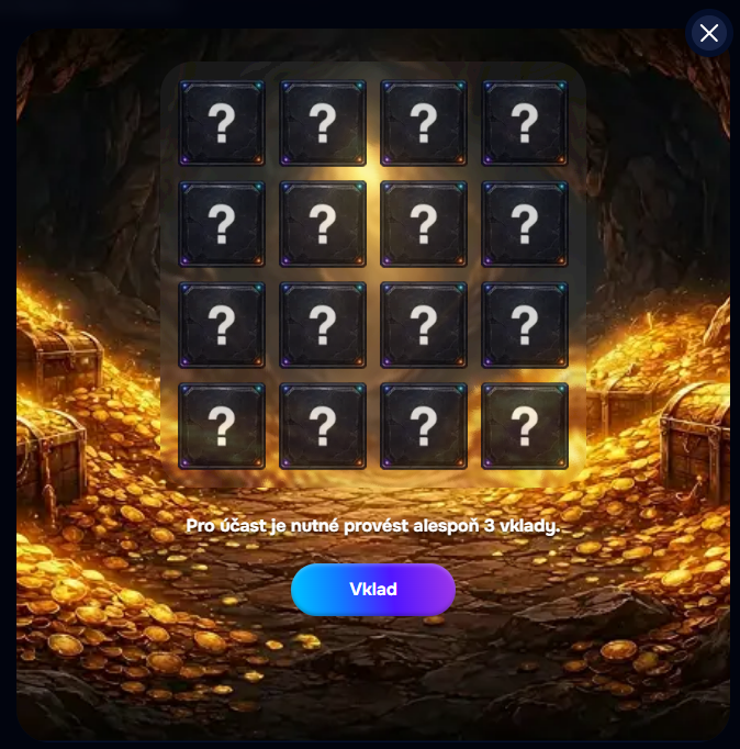 Bonus boom promo v kasinu Wizardo s explozivními odměnami a grafikou.