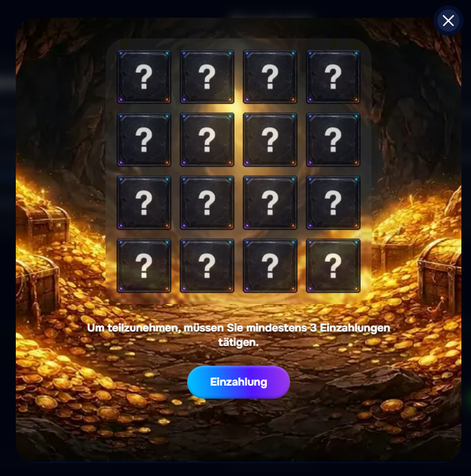 Bonus-Boom-Promo im Wizardo Casino mit explosiven Belohnungs-Grafiken.